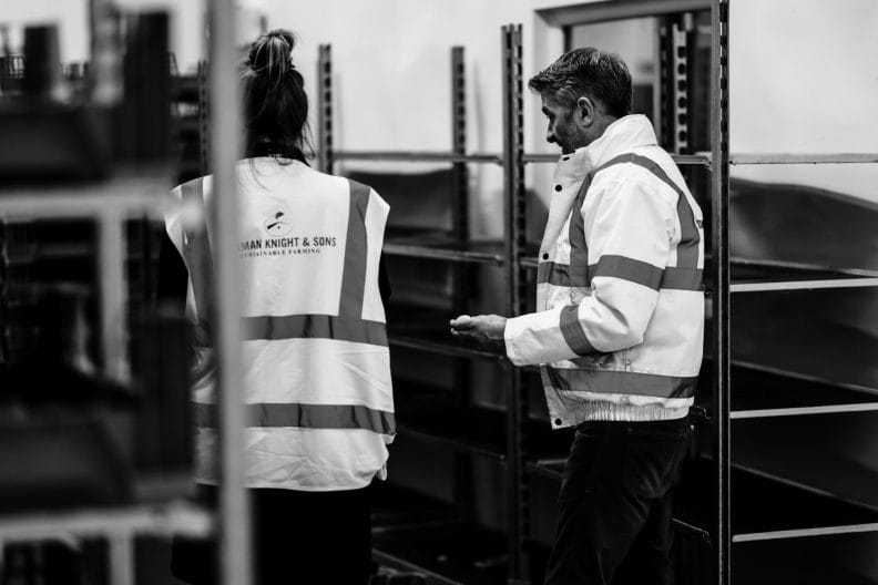 Two team members at Fairman Knight & Sons